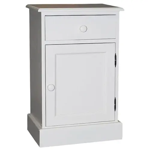 Тумбочка прикроватная с ящиком Брюгге