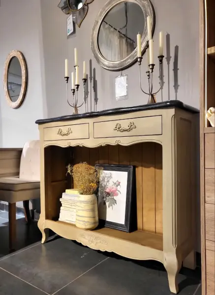 Книжный шкаф маленький открытый Поместье