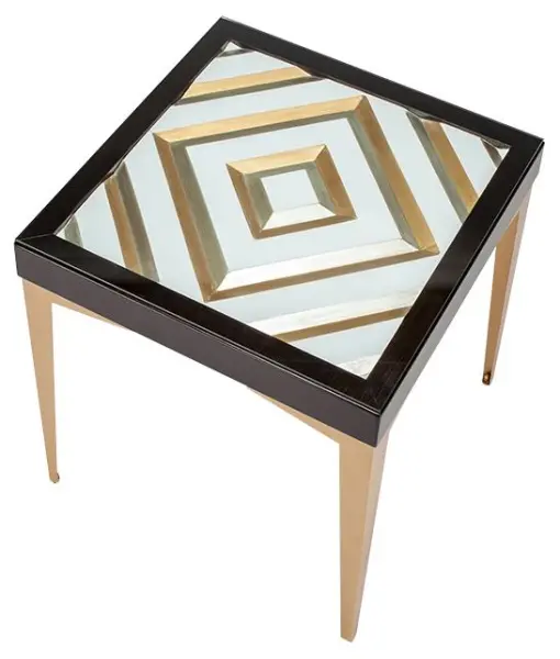 Приставной столик с ромбовидным рисунком Иллюзия