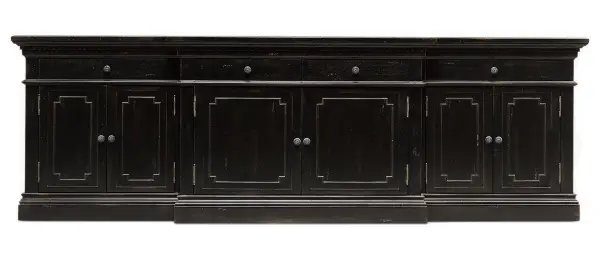 Длинная тумба из массива Сент-Джеймс блэк