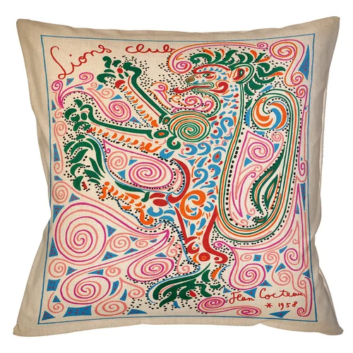 Арт-подушка «Клуб львов»