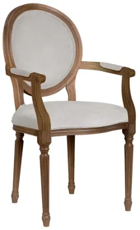 Кресло с овальной спинкой Медальон