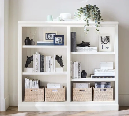 Шкаф книжный маленький Ривьера