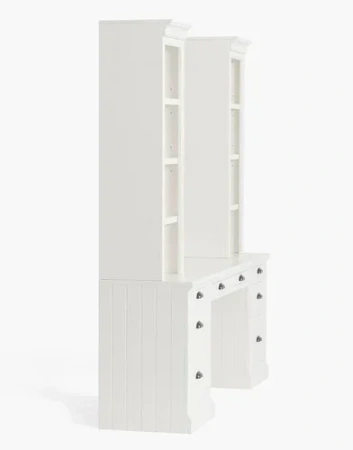 Письменный стол с книжными шкафами и ящиками Ривьера