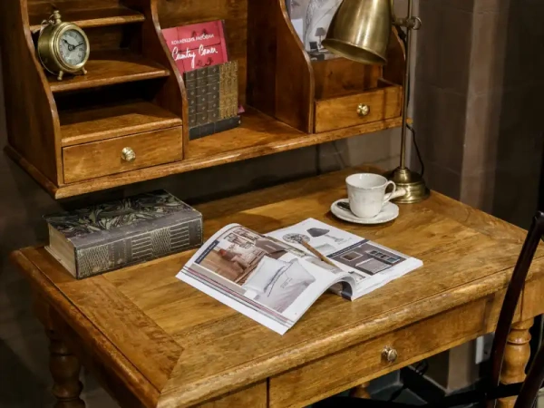 Стол письменный Клерк Вощеное дерево 